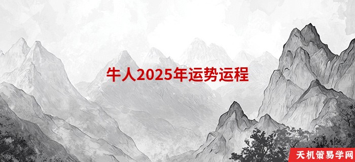 牛人2025年运势运程