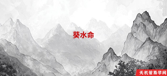 葵水命