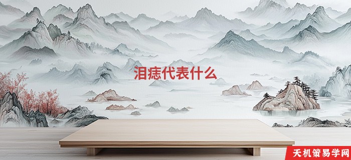 泪痣代表什么