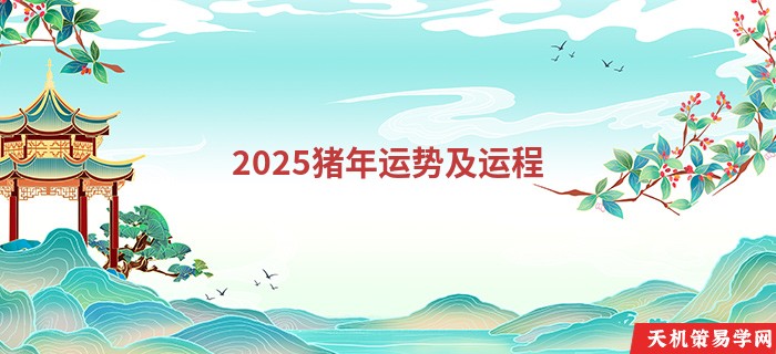 2025猪年运势及运程