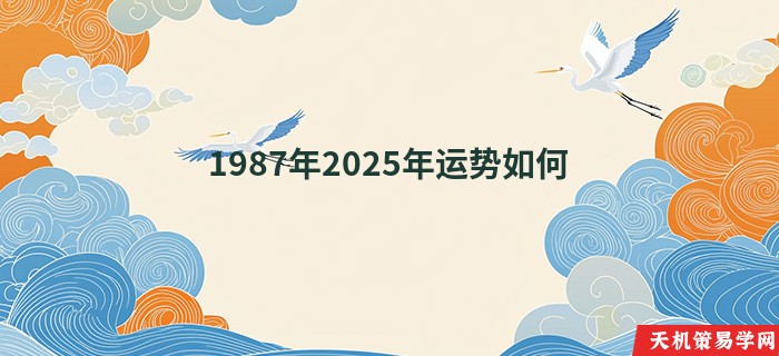 1987年2025年运势如何