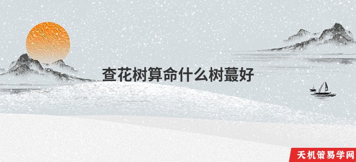 查花树算命什么树蕞好