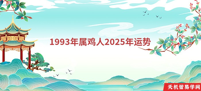 1993年属鸡人2025年运势