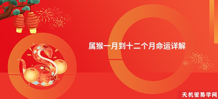 属猴一月到十二个月命运详解