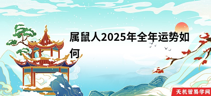 属鼠人2025年全年运势如何